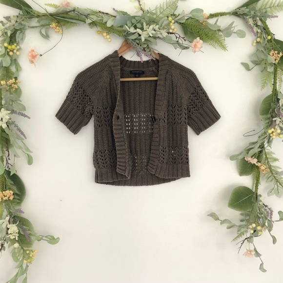 Banana Republic Short sleeve brown sweater XS - Picture 7 of 8